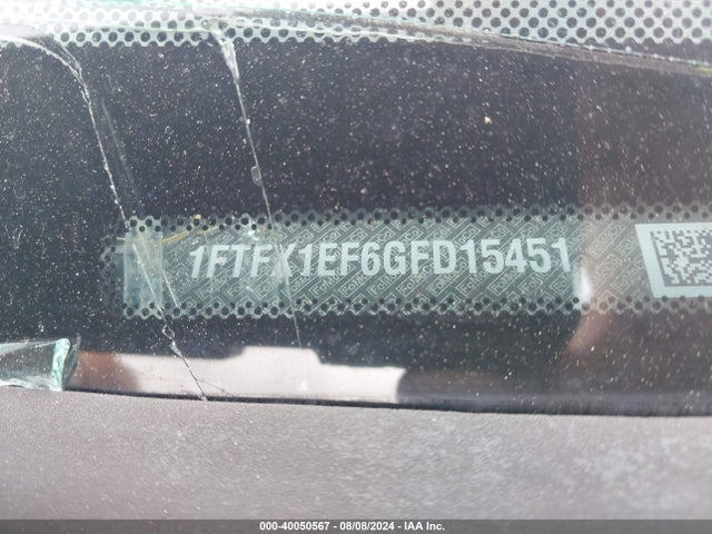 Ford F-150 Xlt 2016 1FTFX1EF6GFD15451 Image 9