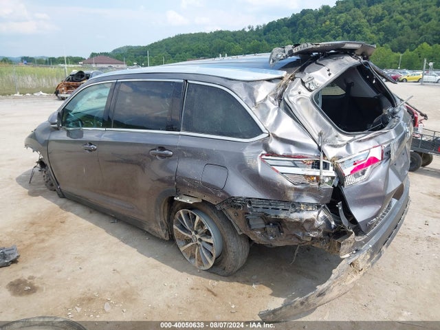 Toyota Highlander Xle 2019 5TDJZRFH9KS625511 Image 3