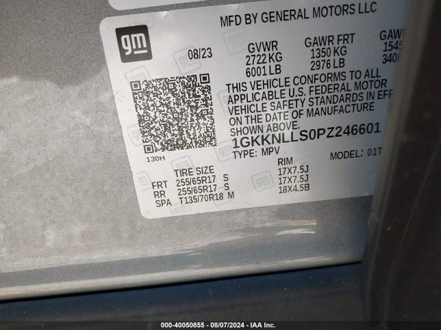 1GKKNLLS0PZ246601 GMC Acadia Awd At4