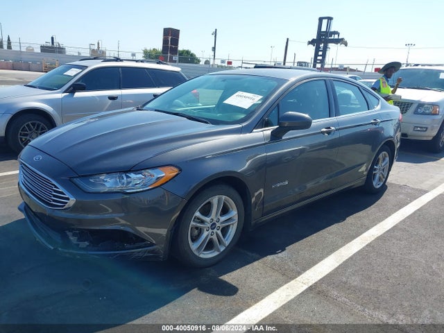 Ford Fusion Hybrid Se 2018 3FA6P0LU5JR140072 Image 2