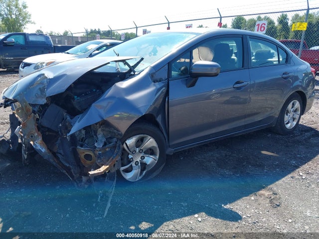 Honda Civic Lx 2014 2HGFB2F54EH513534 Image 2