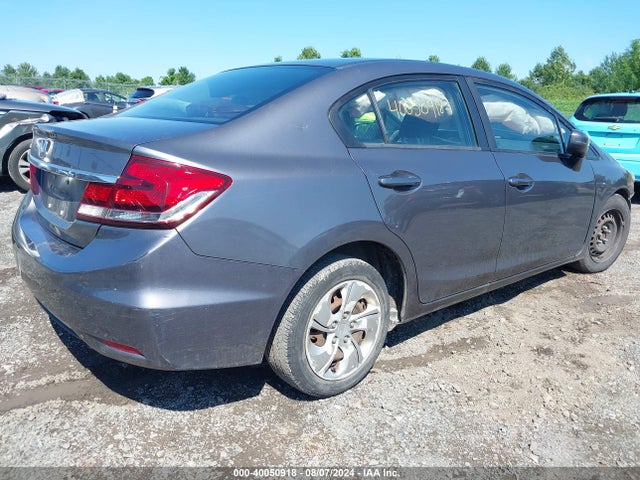 Honda Civic Lx 2014 2HGFB2F54EH513534 Image 4