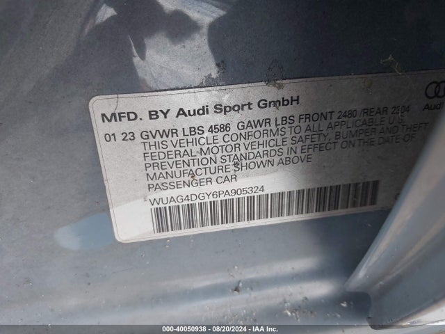 2023 AUDI RS 3 WUAG4DGY6PA905324 Photo 8