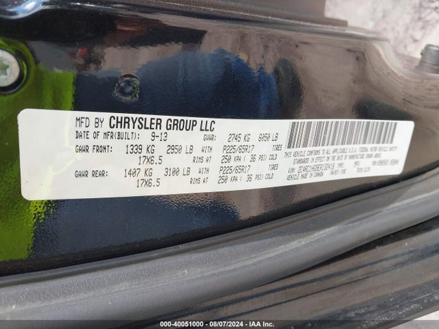 2C4RC1HG9ER132418 Chrysler Town & Country S
