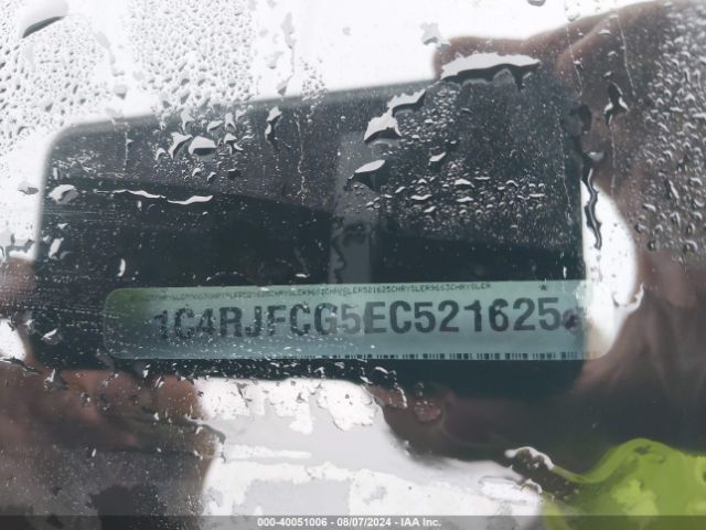 1C4RJFCG5EC521625 Jeep Grand Cherokee Overland