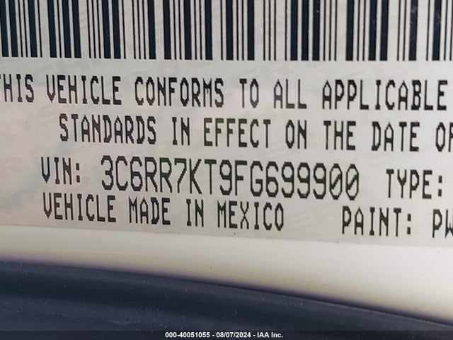 3C6RR7KT9FG699900 RAM 1500 Express
