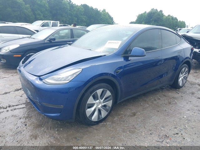 2022 TESLA MODEL Y 7SAYGDEEXNA019416 Photo 1
