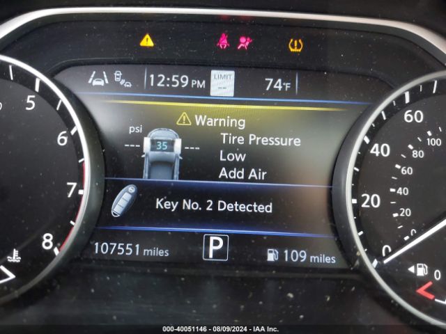 5N1AZ2MS8KN110068 Nissan Murano Platinum