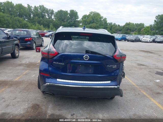 5N1AZ2MS8KN110068 Nissan Murano Platinum