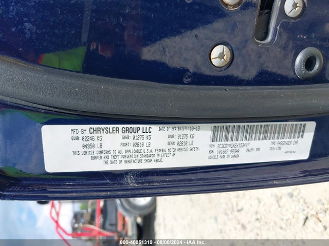 2C3CDYAGXEH153407 Dodge Challenger Sxt
