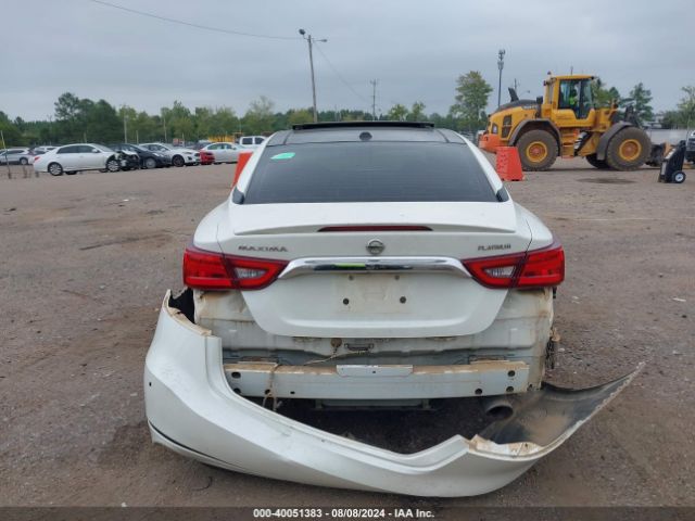 1N4AA6APXJC397917 Nissan Maxima 3.5 Platinum