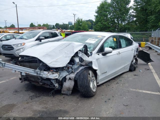 3FA6P0LU0JR193827 Ford Fusion Hybrid Se