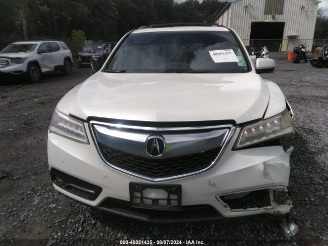 5FRYD4H84FB016980 Acura Mdx Advance Pkg W/entertainment Pkg