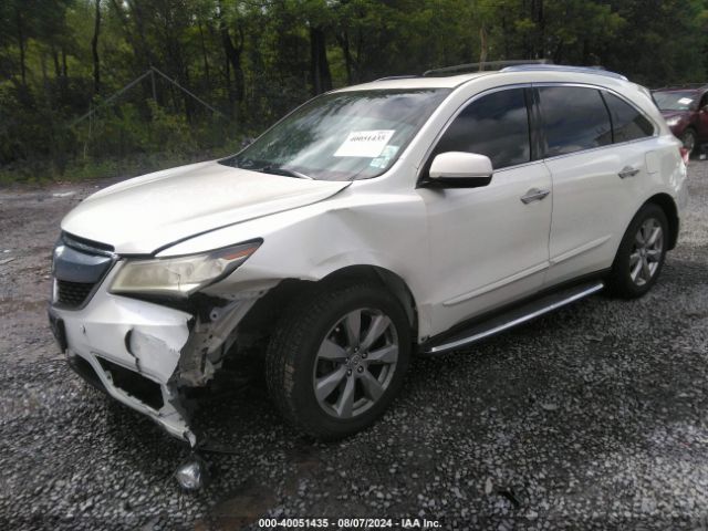 5FRYD4H84FB016980 Acura Mdx Advance Pkg W/entertainment Pkg