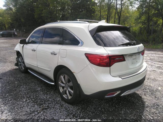5FRYD4H84FB016980 Acura Mdx Advance Pkg W/entertainment Pkg