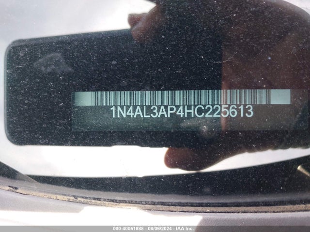 Nissan Altima 2.5 Sv 2017 1N4AL3AP4HC225613 Image 9