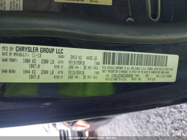 1C4NJCEA6ED680556 Jeep Compass High Altitude
