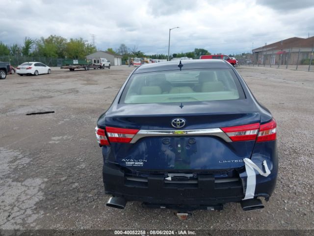 4T1BK1EB9FU145828 Toyota AVALON LIMITED
