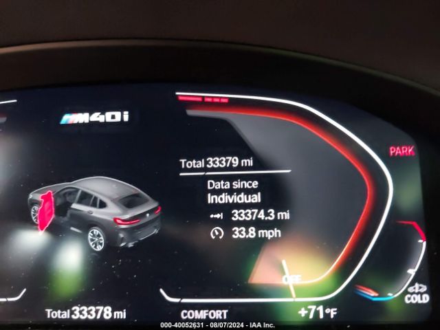 5UX43DT00N9K07503 BMW X4 M40i