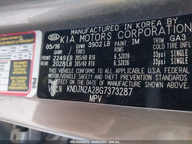 KNDJN2A28G7373287 KIA Soul