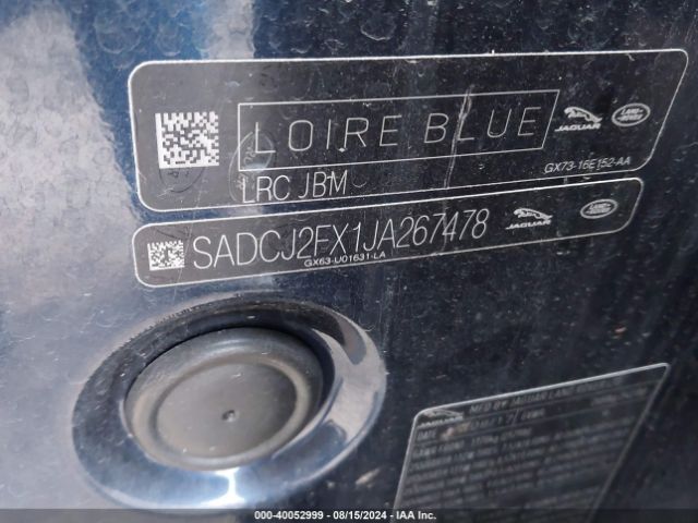 SADCJ2FX1JA267478 Jaguar F-pace 25t Premium
