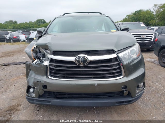 Toyota Highlander Limited/ltd Platinum 2015 5TDDKRFHXFS139975 Image 12