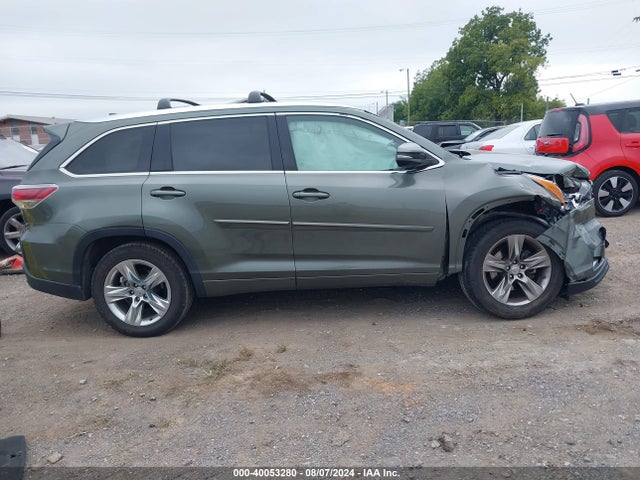Toyota Highlander Limited/ltd Platinum 2015 5TDDKRFHXFS139975 Image 13