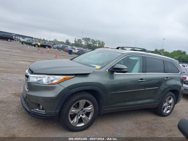 Toyota Highlander Limited/ltd Platinum 2015 5TDDKRFHXFS139975 Image 14