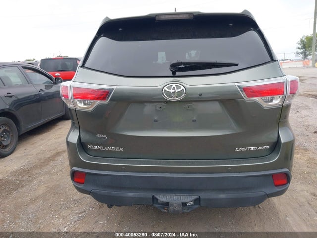 Toyota Highlander Limited/ltd Platinum 2015 5TDDKRFHXFS139975 Image 16