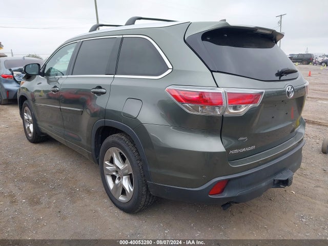 Toyota Highlander Limited/ltd Platinum 2015 5TDDKRFHXFS139975 Image 3