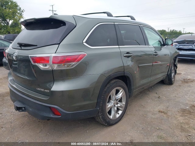 Toyota Highlander Limited/ltd Platinum 2015 5TDDKRFHXFS139975 Image 4