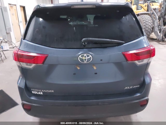 Toyota Highlander Xle 2019 5TDJZRFH2KS928856 Image 16