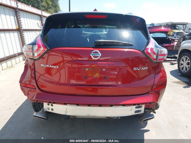Nissan MURANO SV 2015 5N1AZ2MHXFN275243 Image 16