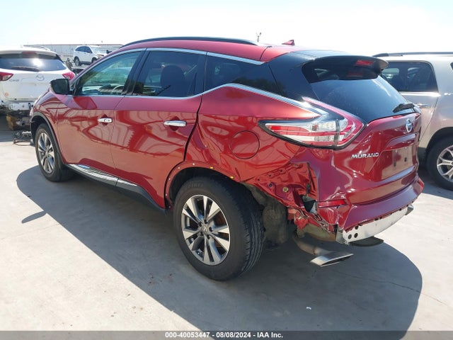 Nissan MURANO SV 2015 5N1AZ2MHXFN275243 Image 3
