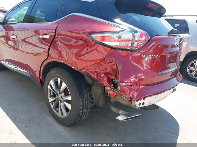 Nissan MURANO SV 2015 5N1AZ2MHXFN275243 Image 6