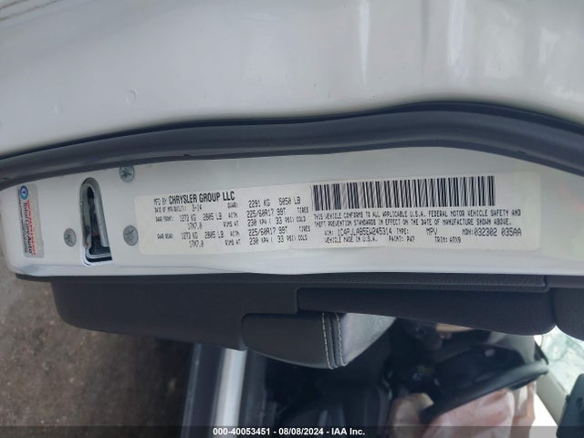 1C4PJLAB5EW245314 Jeep Cherokee Sport