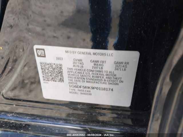 1G6DF5RK9P0118174 Cadillac Ct4 Premium Luxury