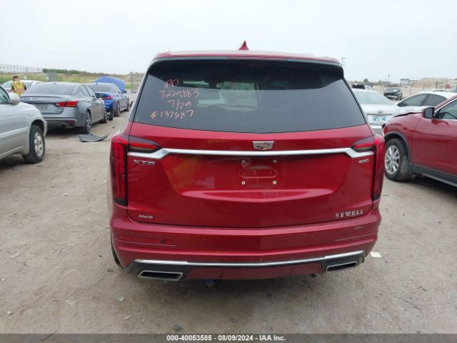 1GYKPFRS2PZ132687 Cadillac Xt6 Awd Premium Luxury