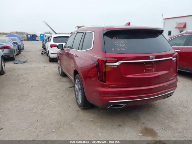 1GYKPFRS2PZ132687 Cadillac Xt6 Awd Premium Luxury