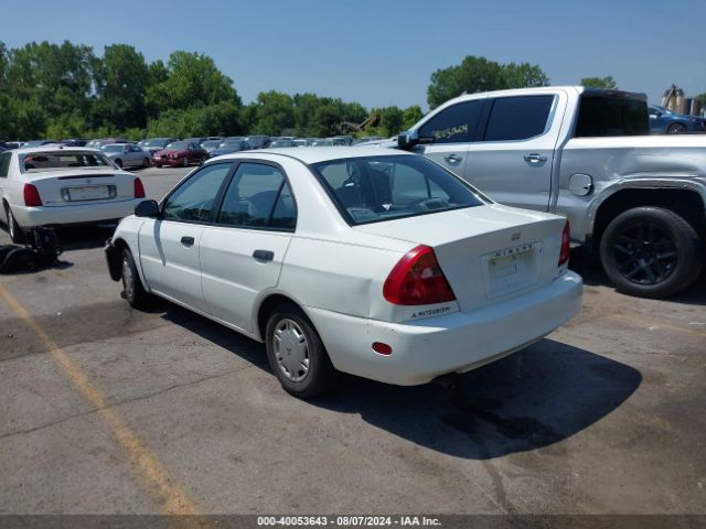 1999 MITSUBISHI MIRAGE JA3AY26A5XU027527 Photo 2