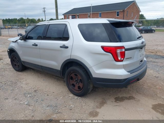 1FM5K8AR5JGB12356 Ford Police Interceptor Utility