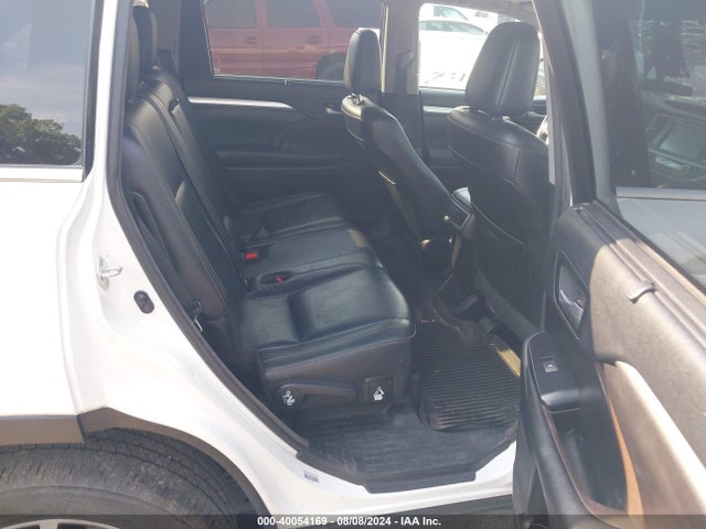 Toyota Highlander Xle 2017 5TDJZRFH2HS427507 Image 8