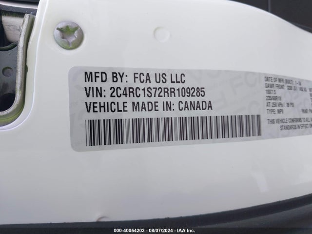 Chrysler Pacifica Hybrid Select 2024 2C4RC1S72RR109285 Image 9