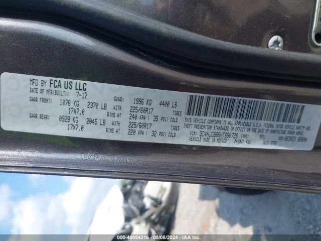 3C4NJCBB6HT690726 Jeep New Compass Latitude Fwd
