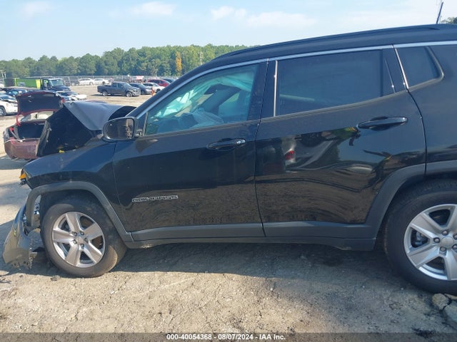 3C4NJCBB6NT167394 Jeep Compass Latitude Fwd