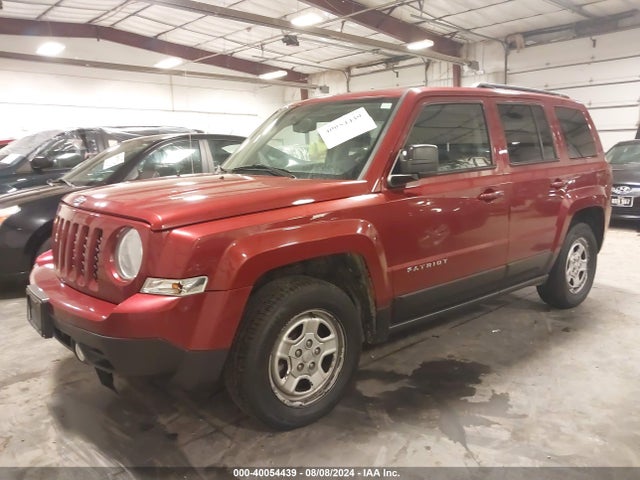 1C4NJPBB6HD158499 Jeep Patriot Sport Fwd