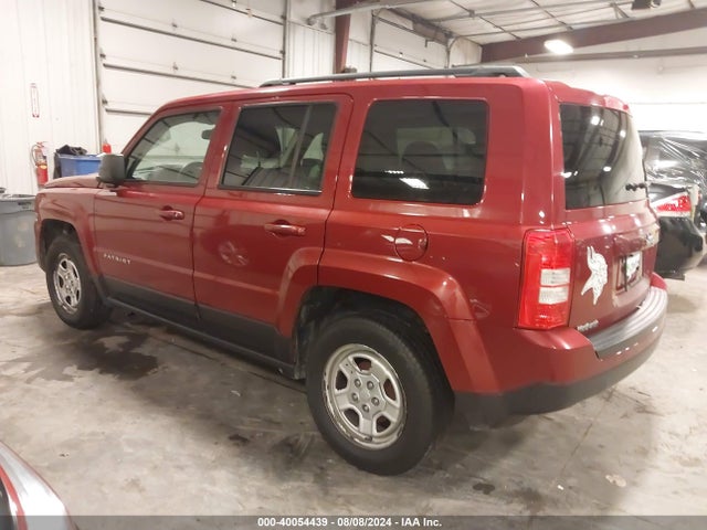 1C4NJPBB6HD158499 Jeep Patriot Sport Fwd