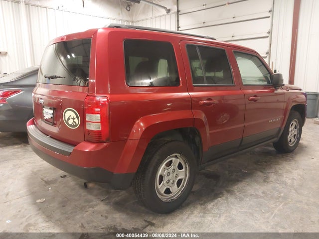 1C4NJPBB6HD158499 Jeep Patriot Sport Fwd