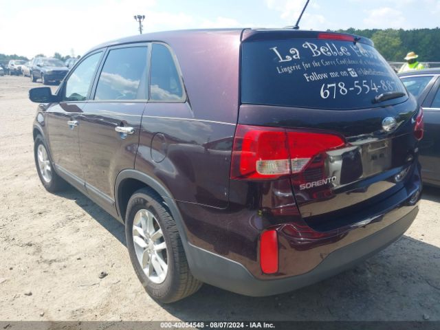 5XYKT3A6XFG583748 KIA SORENTO LX