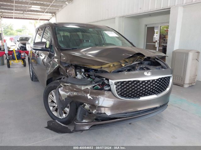 KNDMB5C16F6037217 KIA SEDONA LX